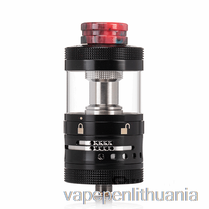Steam Crave Aromamizer Plus V3 30mm Rdta Black Vape Skystis
